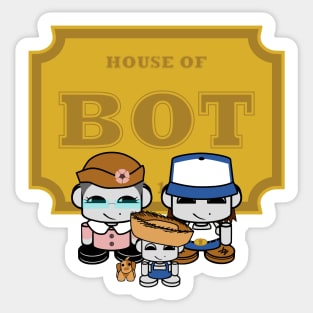 O'BABYBOT: House of Bot Family Sticker